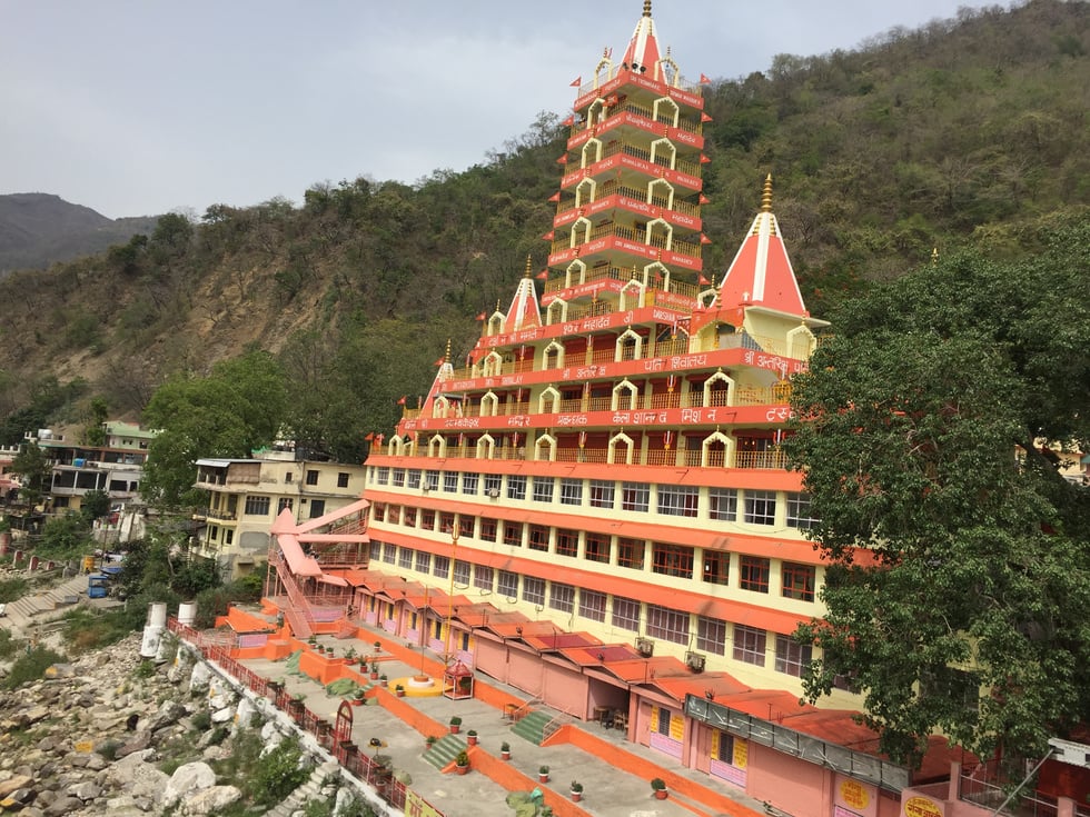 Beautiful temple (rishikesh)