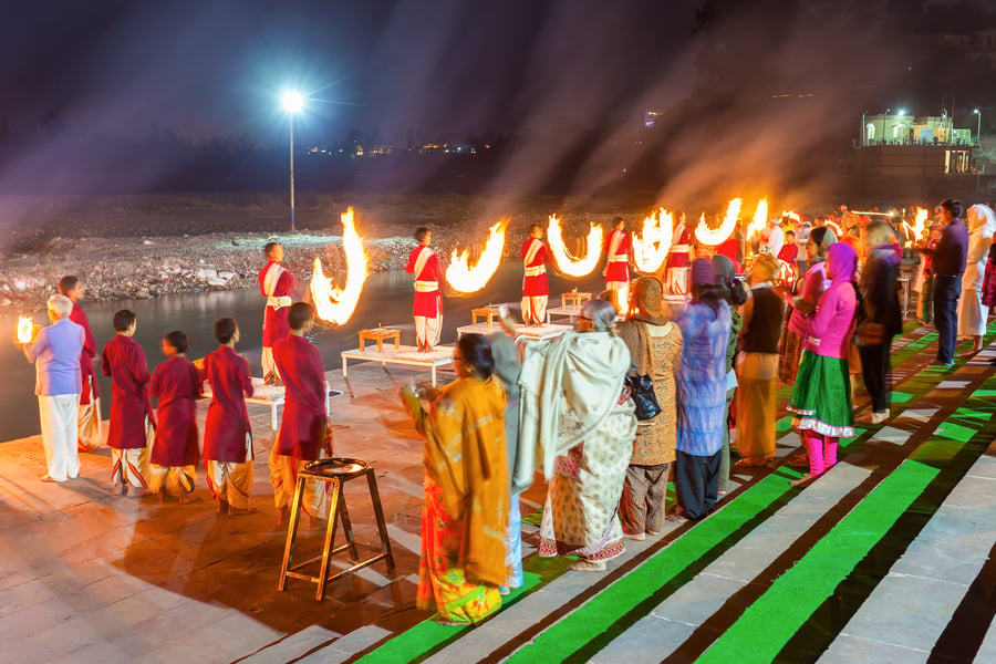 Ganga Aarti Ceremony